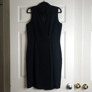 Elegant Black Midi Dress